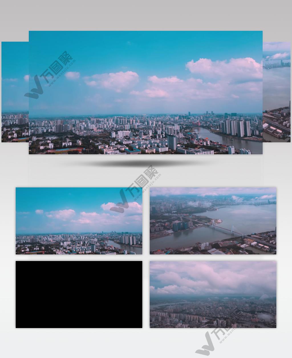 海口海甸岛云层延时