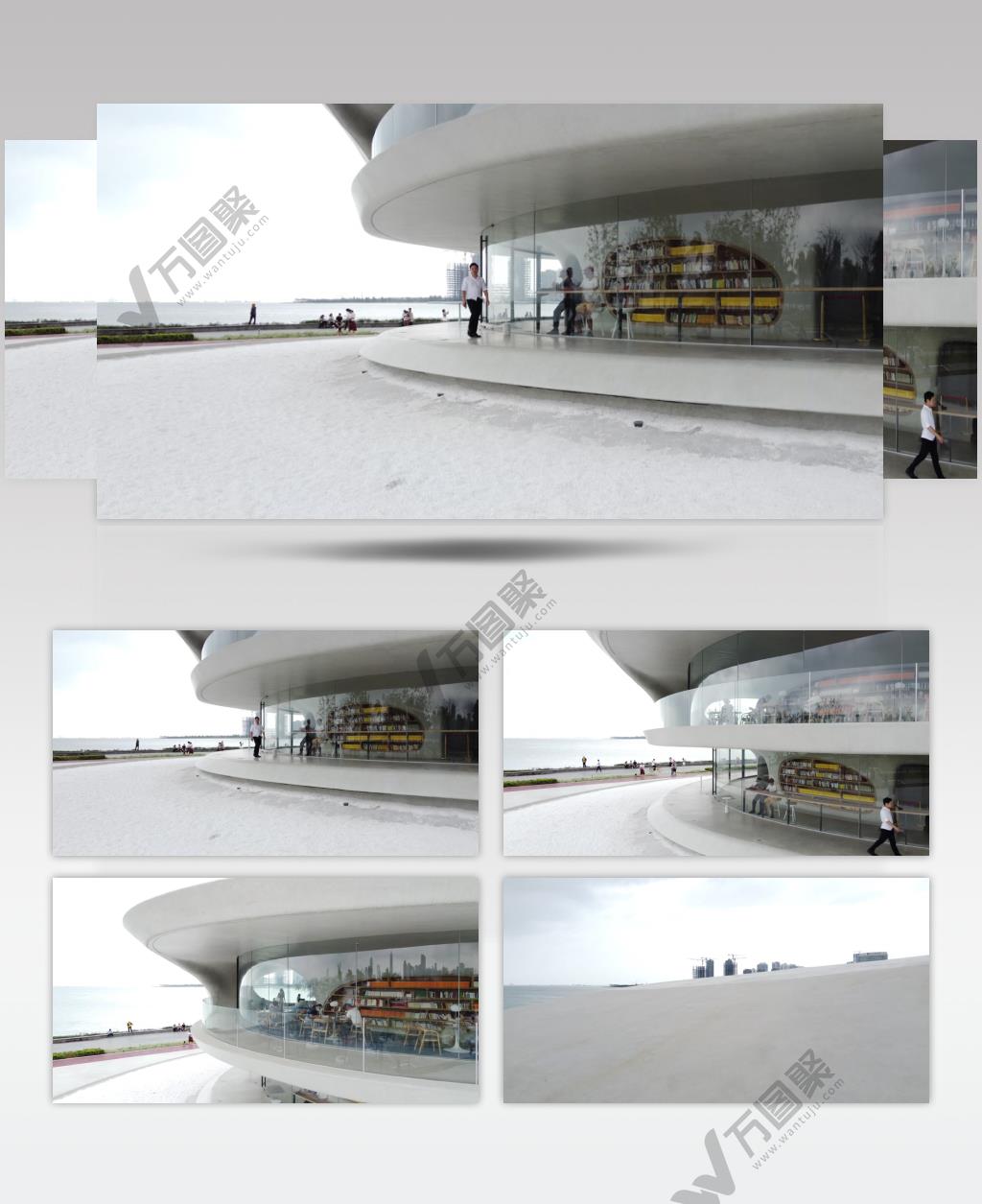 海口云洞图书馆风光