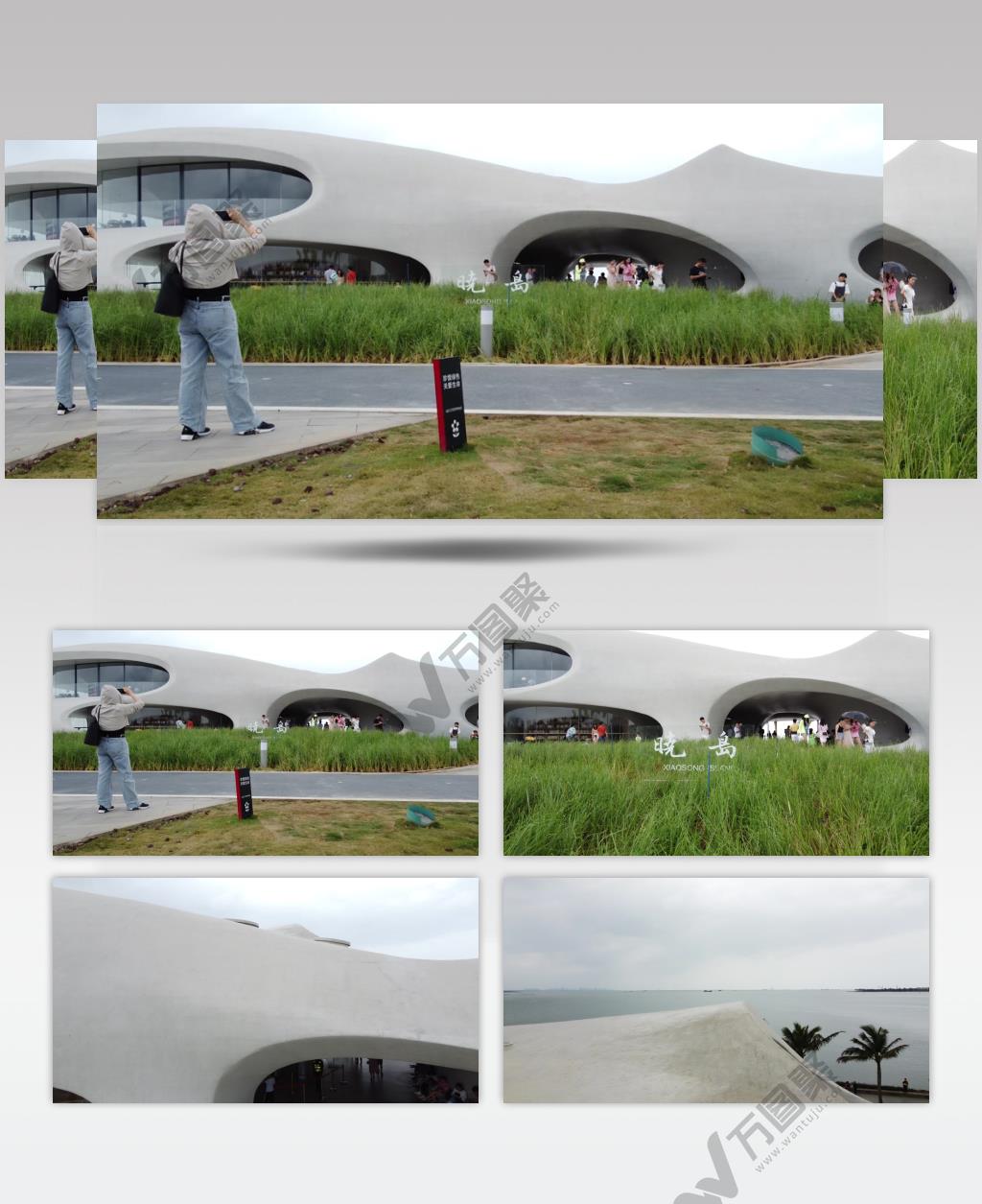 海口云洞图书馆风光