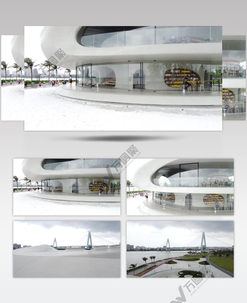 海口云洞图书馆风光