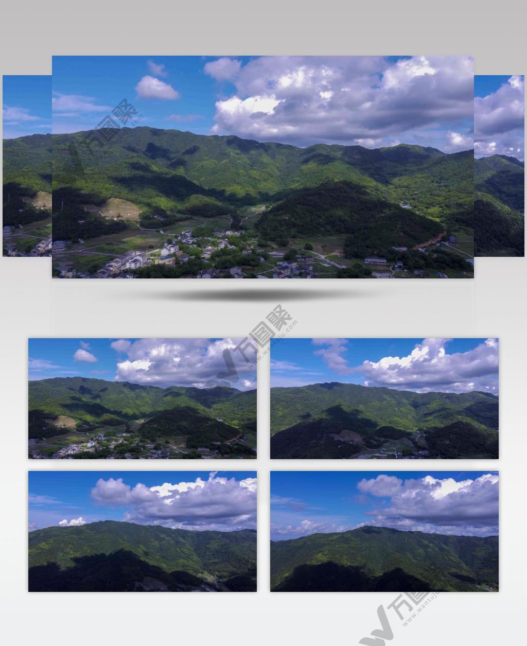 浙江瑞安曹村镇农村延时风光