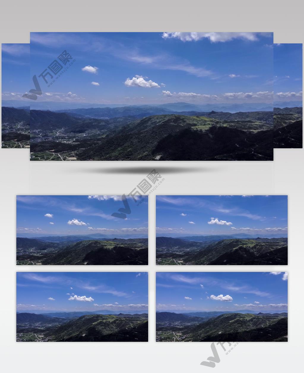 浙江瑞安曹村镇农村延时风光