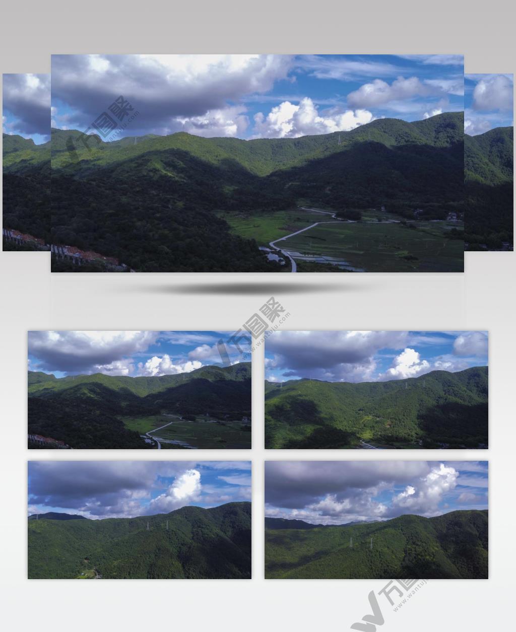 浙江瑞安曹村镇农村延时风光