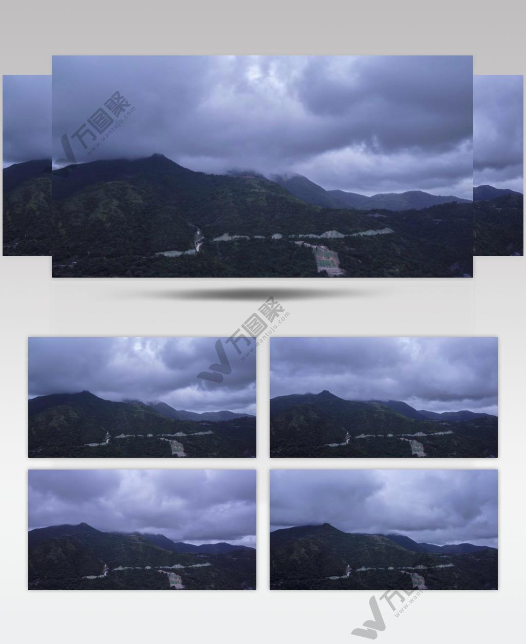 浙江瑞安曹村镇农村延时风光