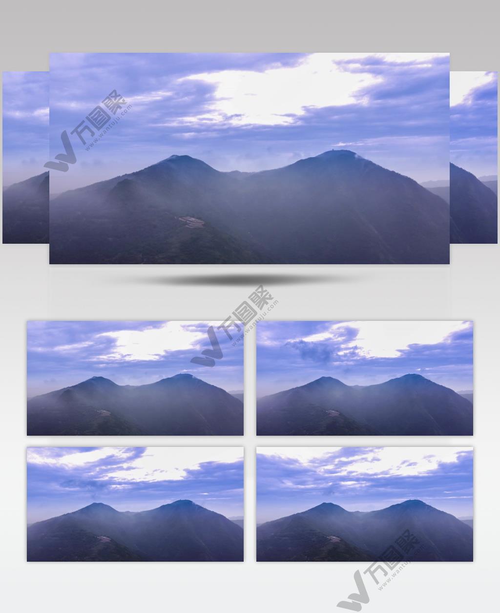 浙江瑞安曹村镇农村延时风光