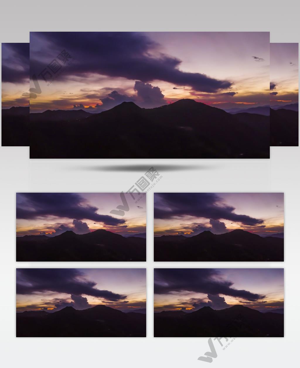 浙江瑞安曹村镇农村延时风光