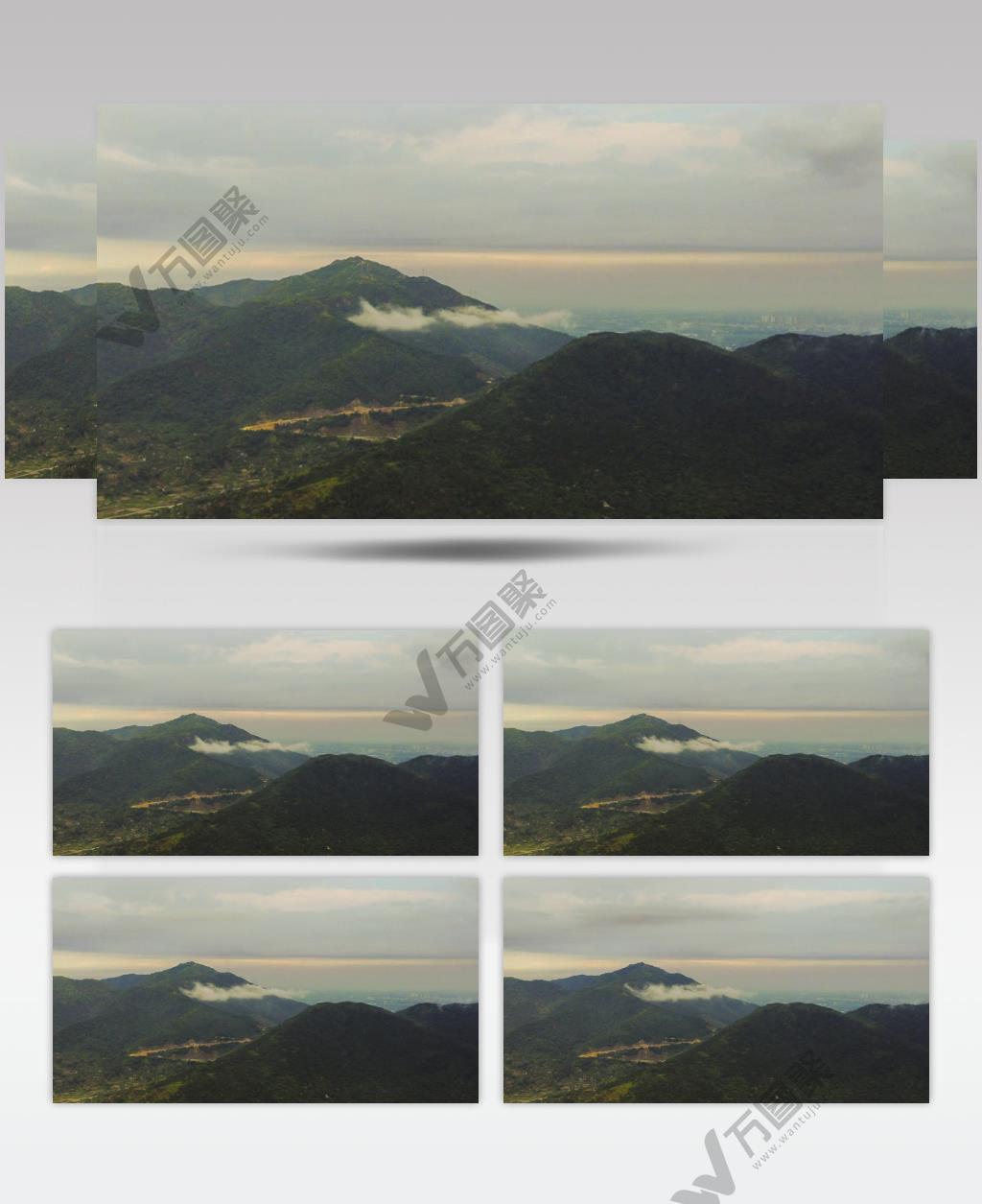 浙江瑞安曹村镇农村延时风光