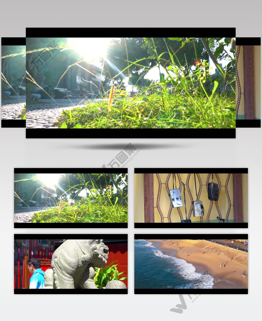 唯美辽阔东山岛南门湾视频素材