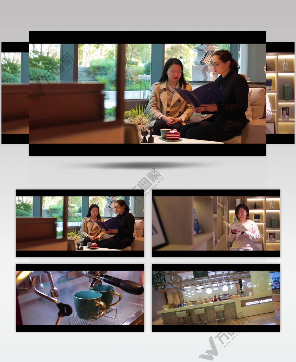 优雅舒适安静生活环境视频素材