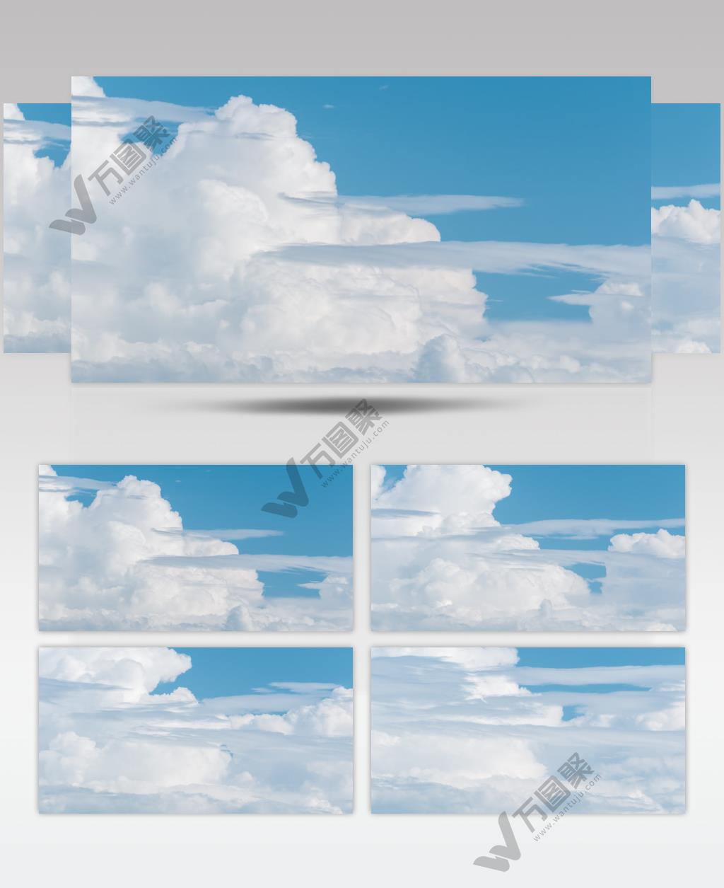 蓝天白云天气晴朗晴天清新