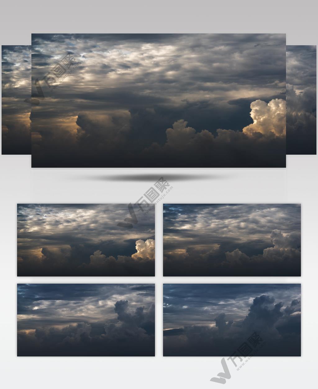 风云变幻风起云涌乌云天气