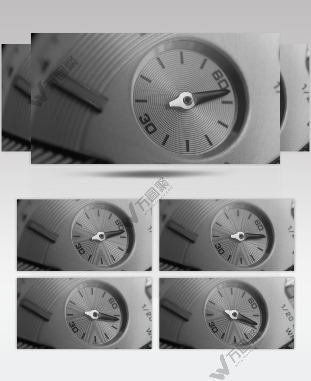 手表时钟时间流逝争分夺秒