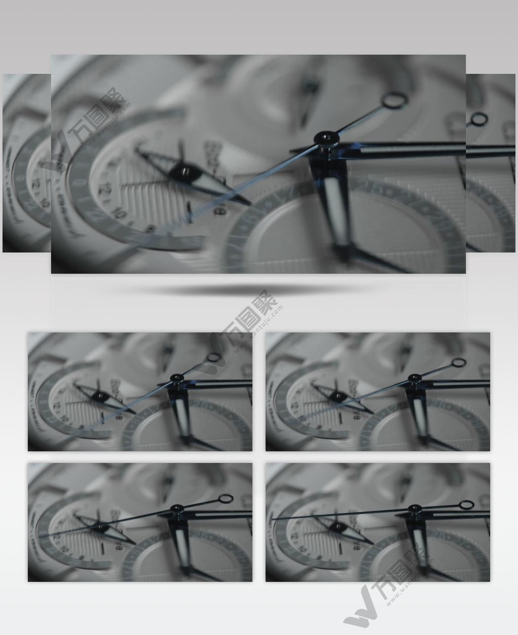 机械石英手表时钟指针秒针