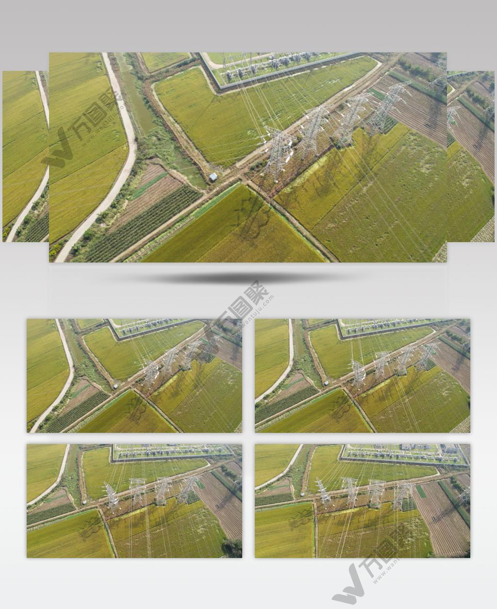 农村乡村高压电塔国家电网