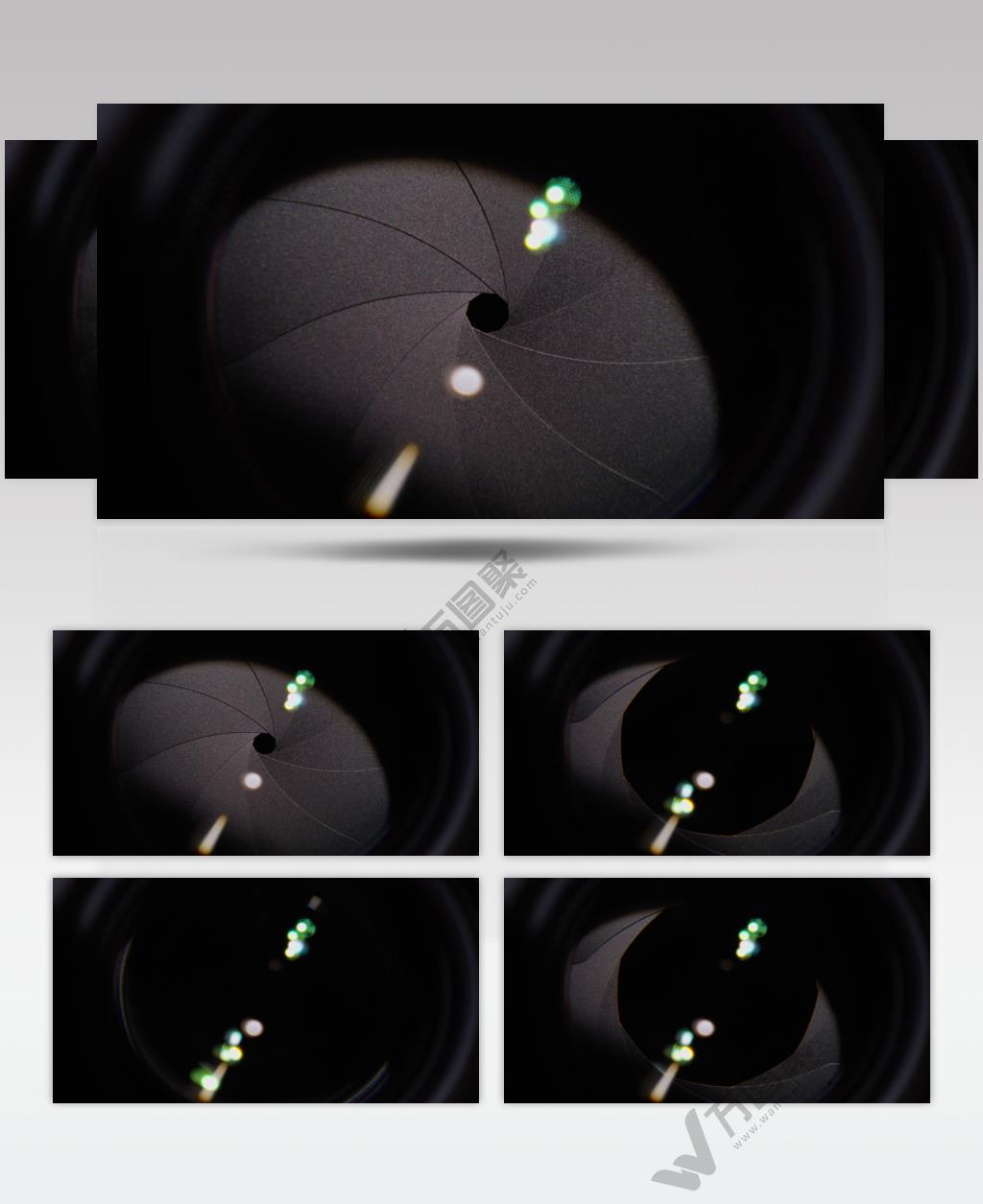 相机镜头光圈伸缩镀膜摄影