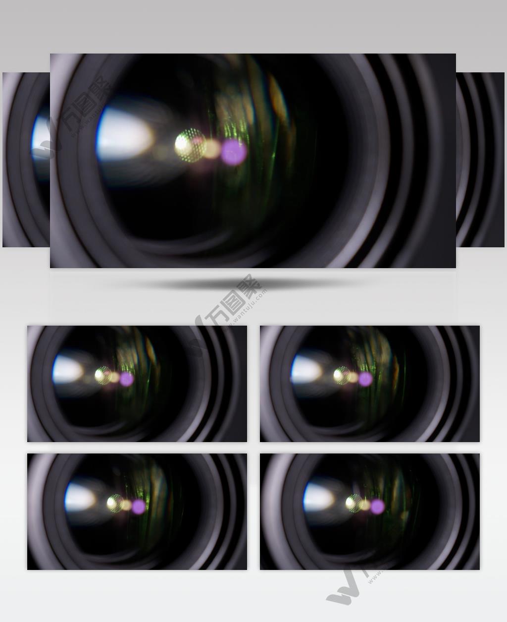 相机镜头镀膜反光摄影摄像