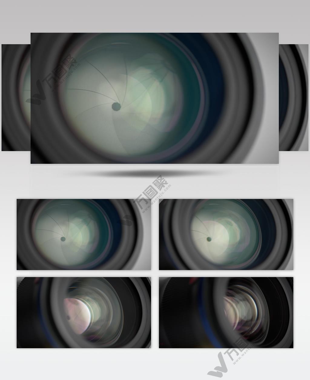 相机镜头光圈叶片镀膜微距