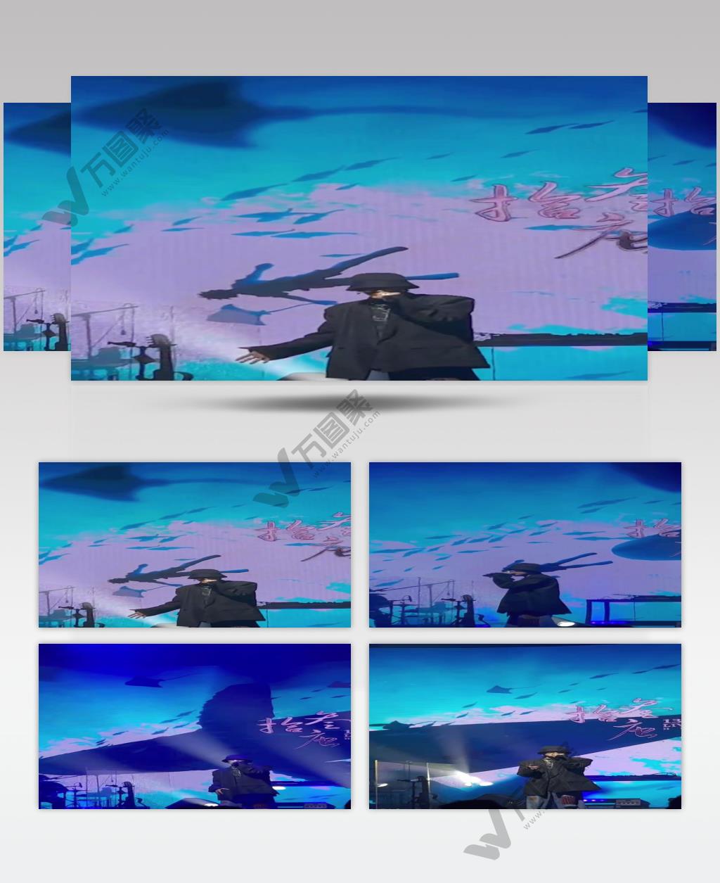 现场实拍歌星演唱会视频