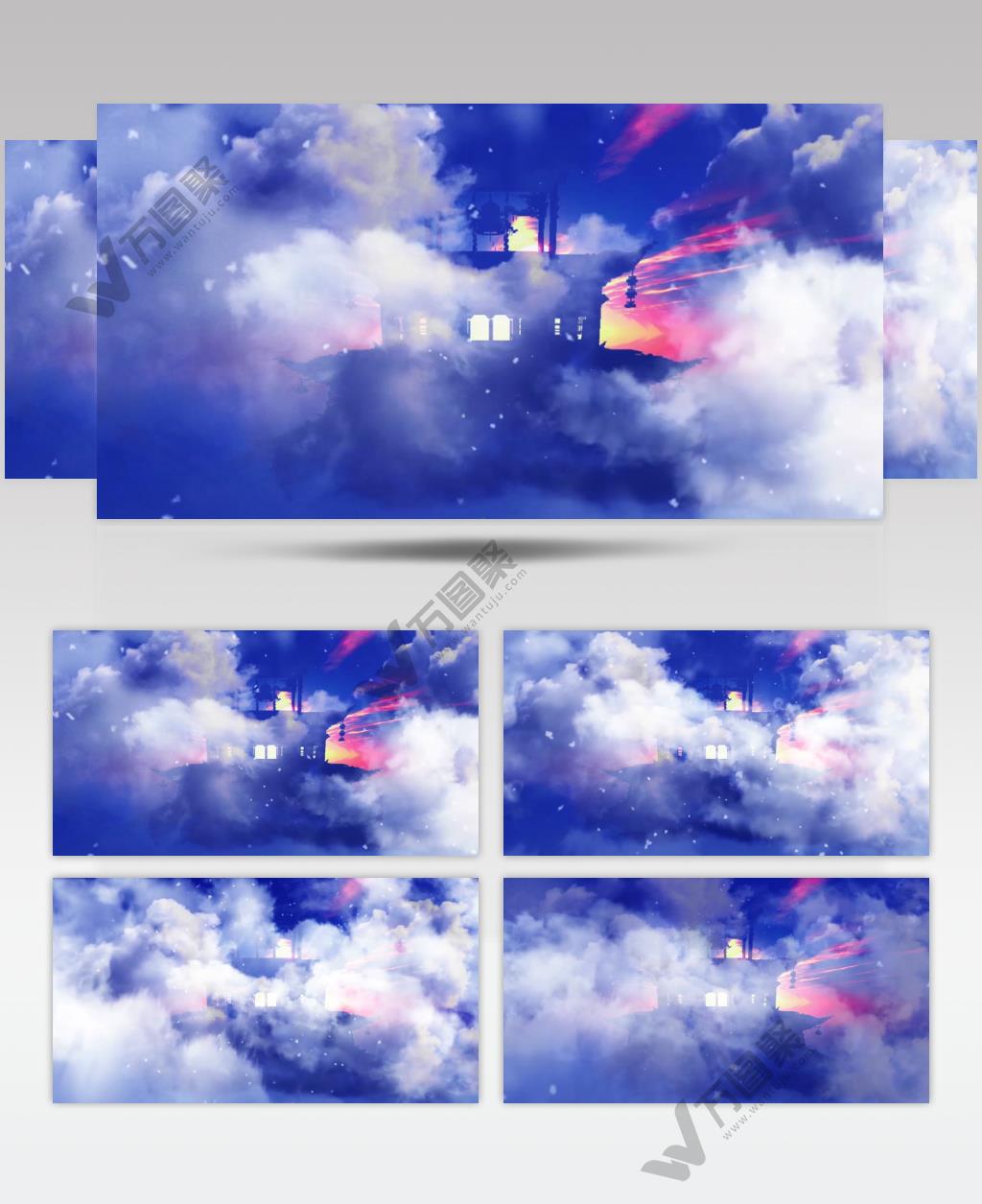 梦幻云海客栈红尘客栈配乐成品歌曲背景视频