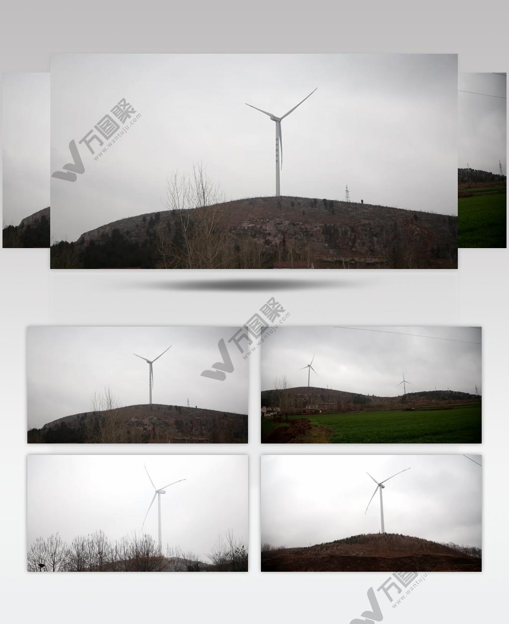 风力发电4K超清视频