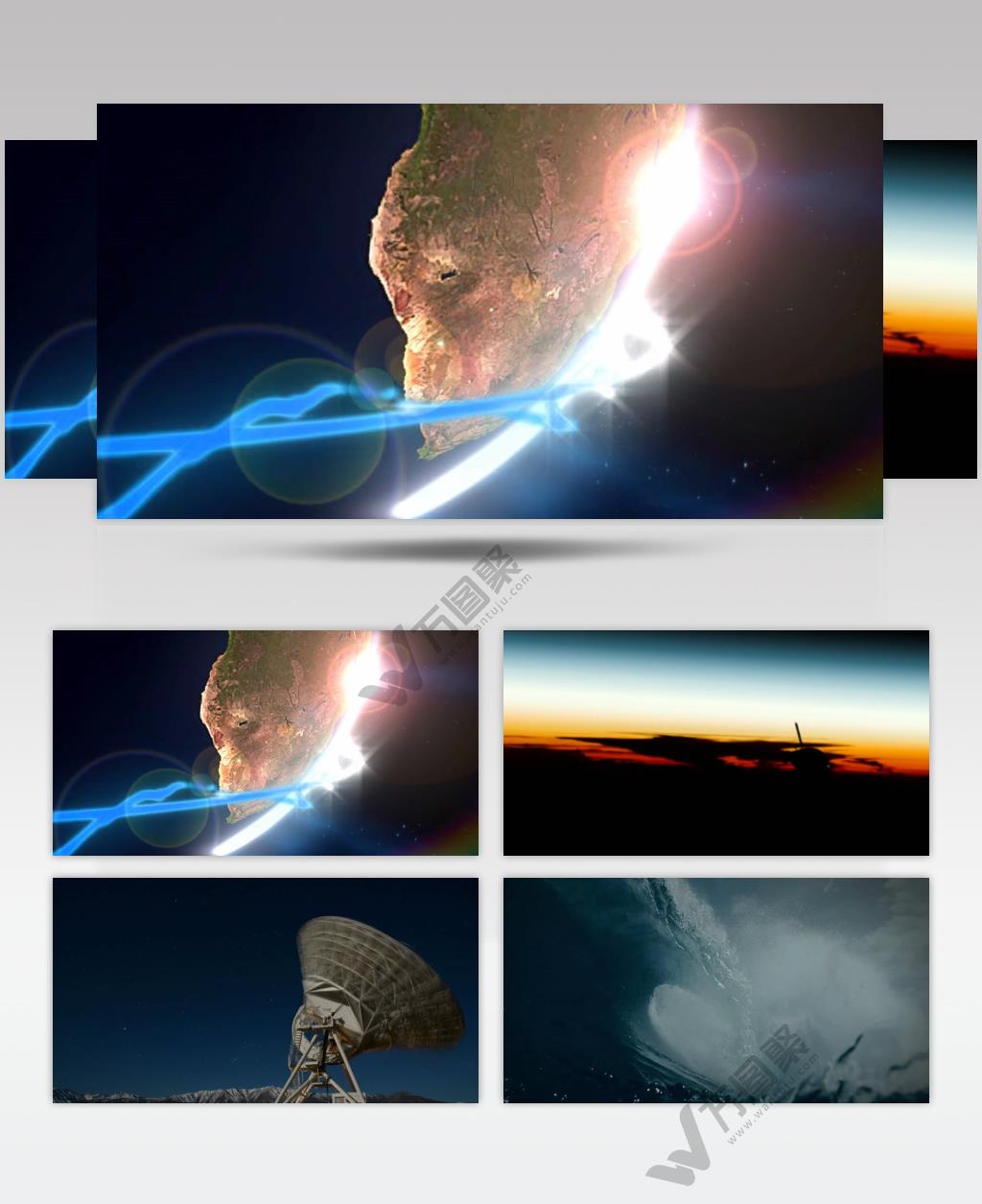 延时 空拍 城市 地球 卫星 火箭