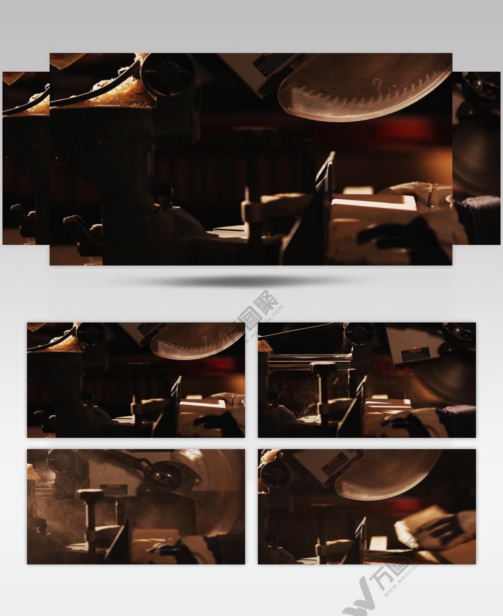 生产制造 切割木头