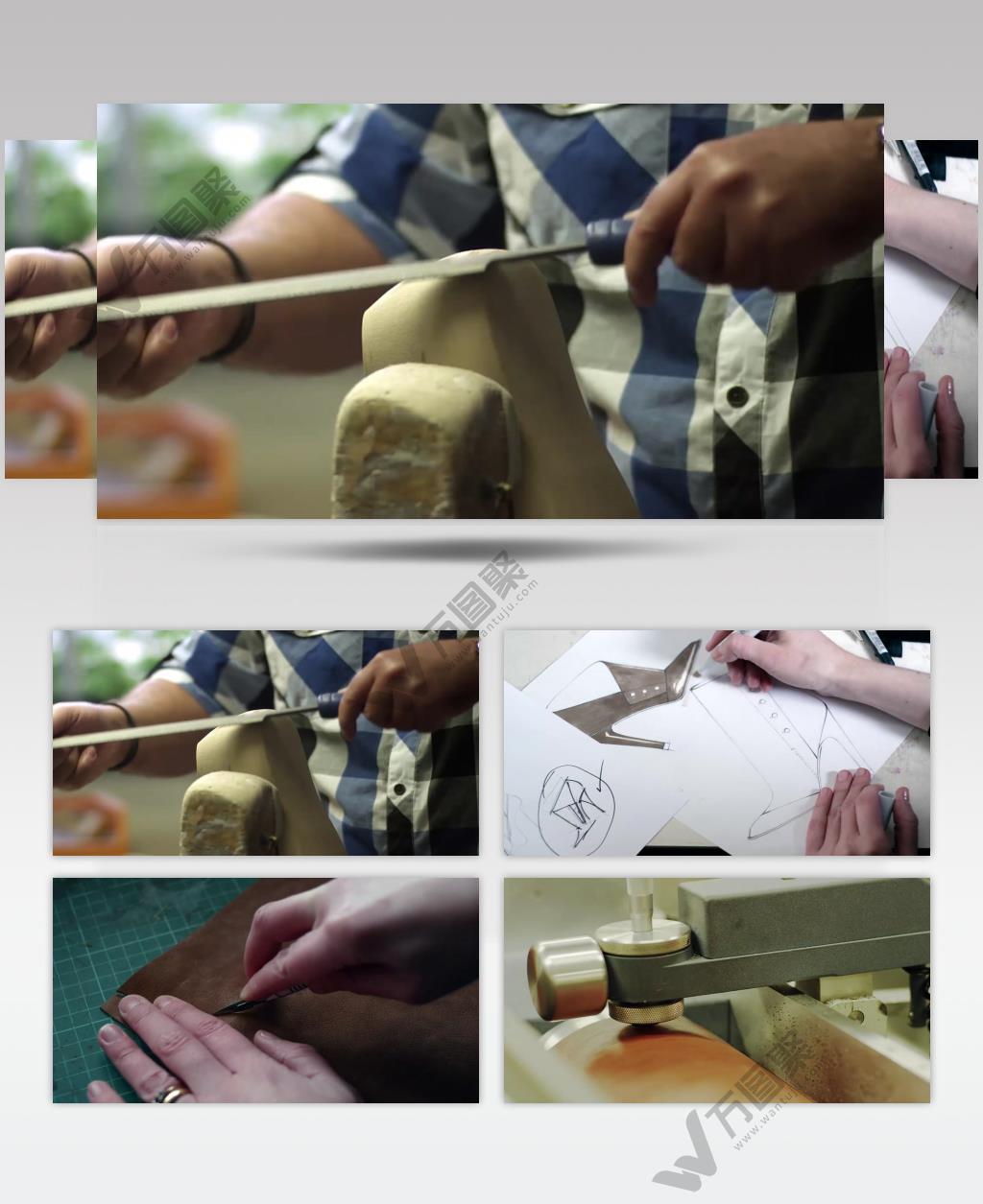 皮鞋 电脑 设计 手工 出样 加工