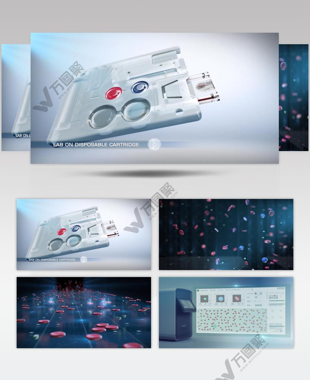 血液检测化验采集分析视频素材