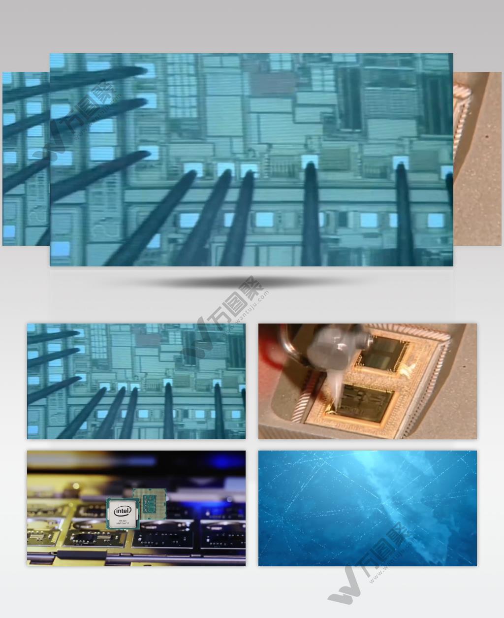 CPU芯片研发科技微电子集成电路视频