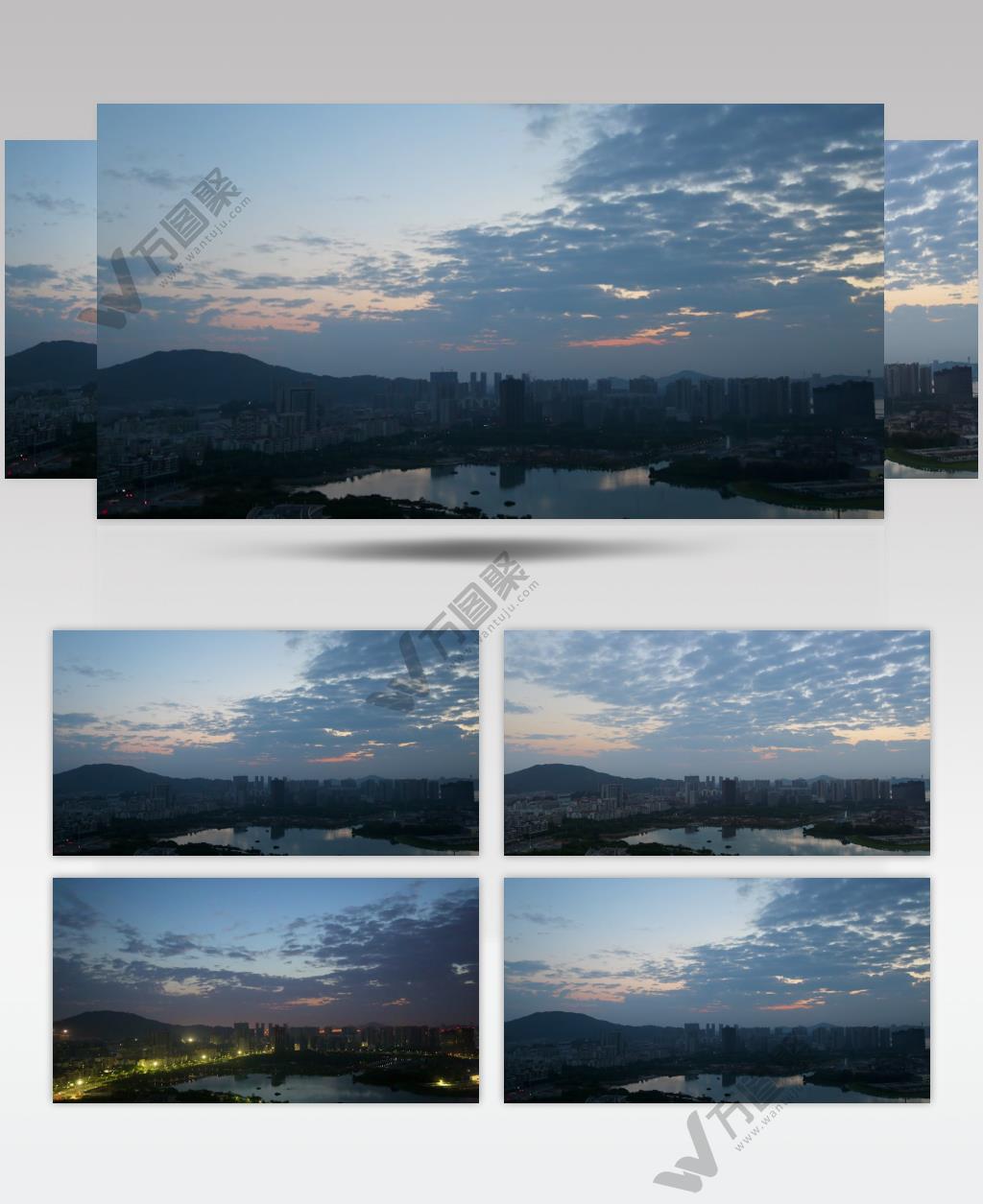 厦门海沧湖延时摄影