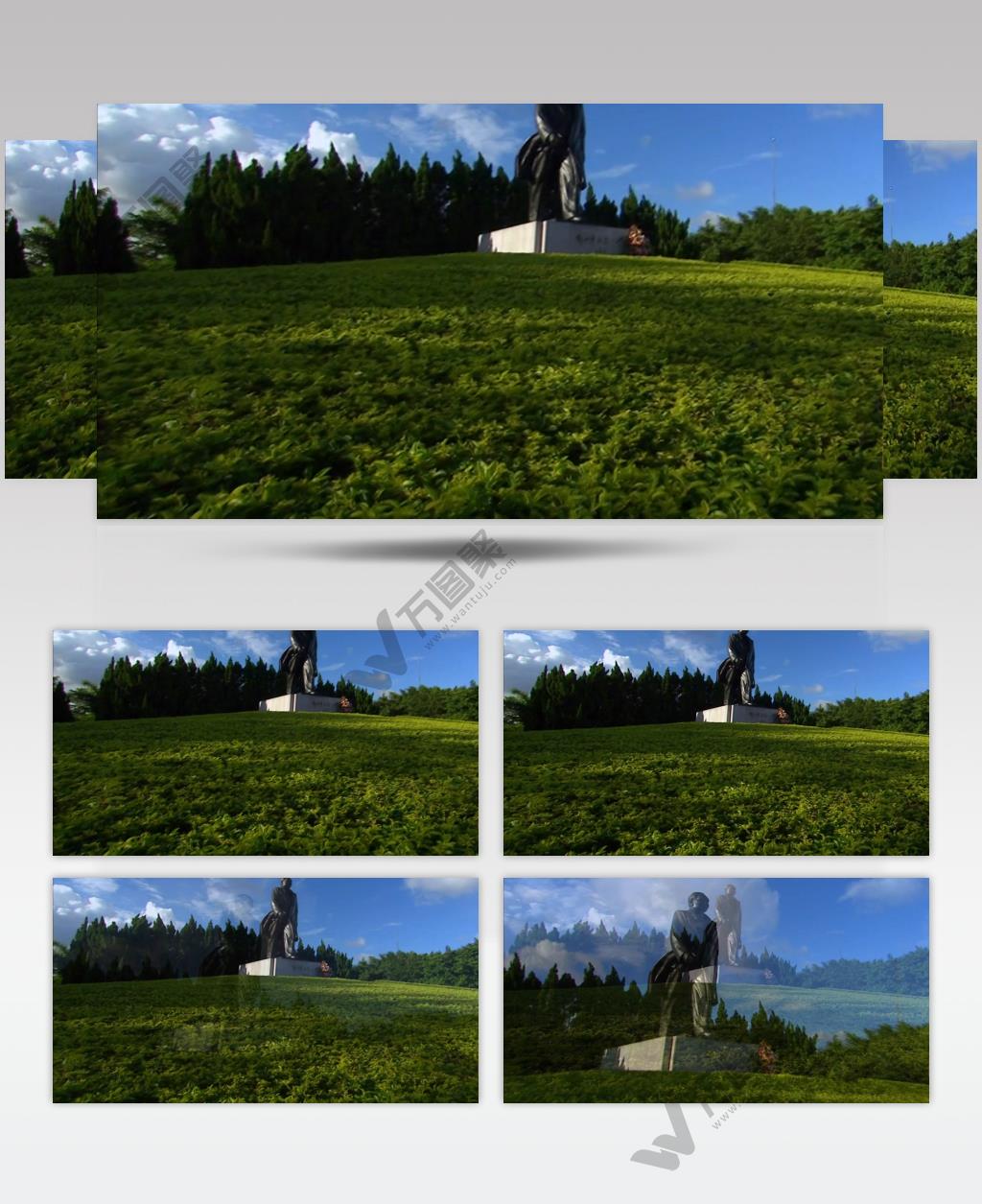 邓小平雕塑城市宣传片伟人