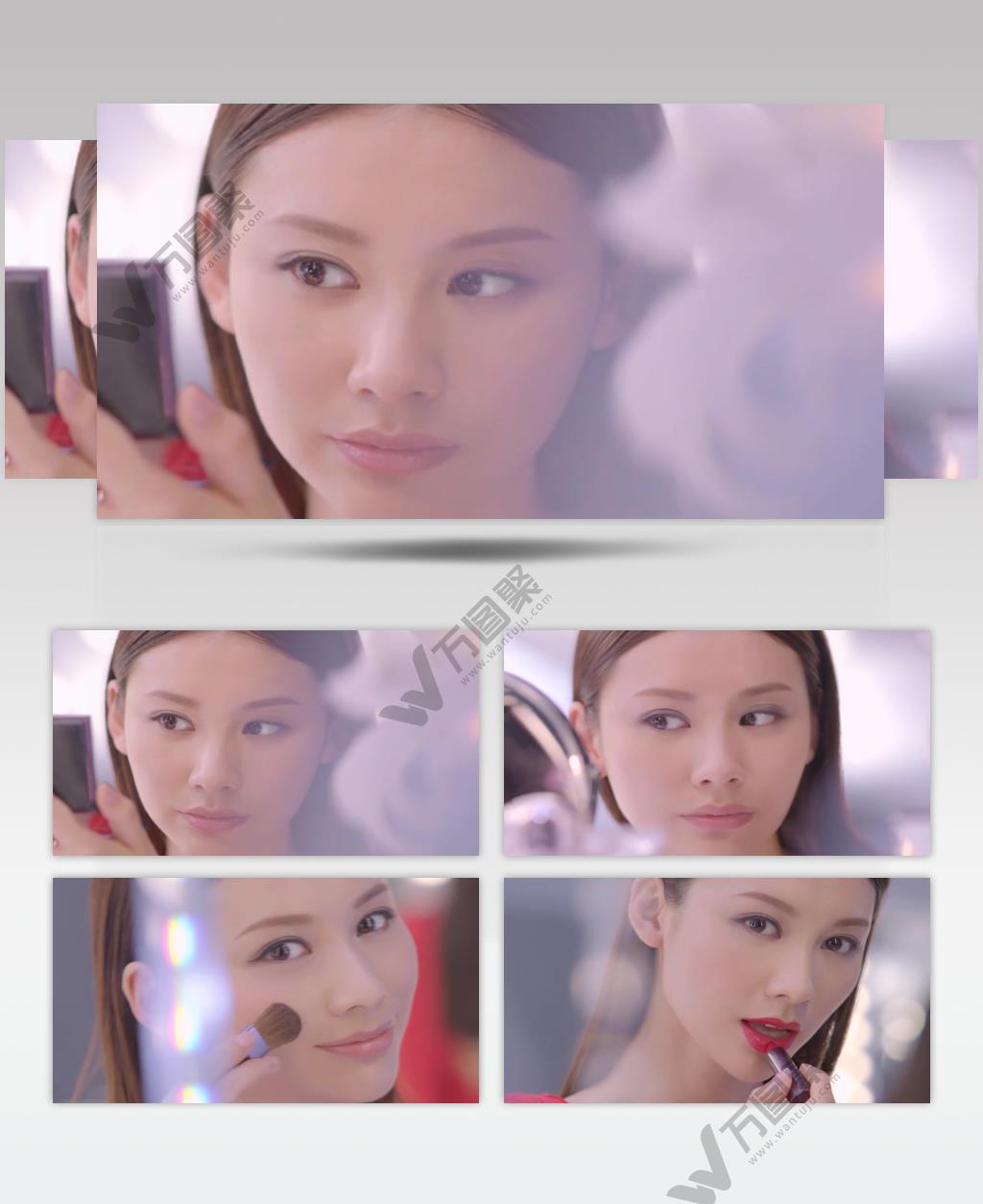 气质美女化妆美容护肤