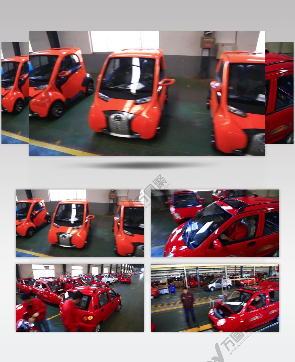 汽车生产车间实拍