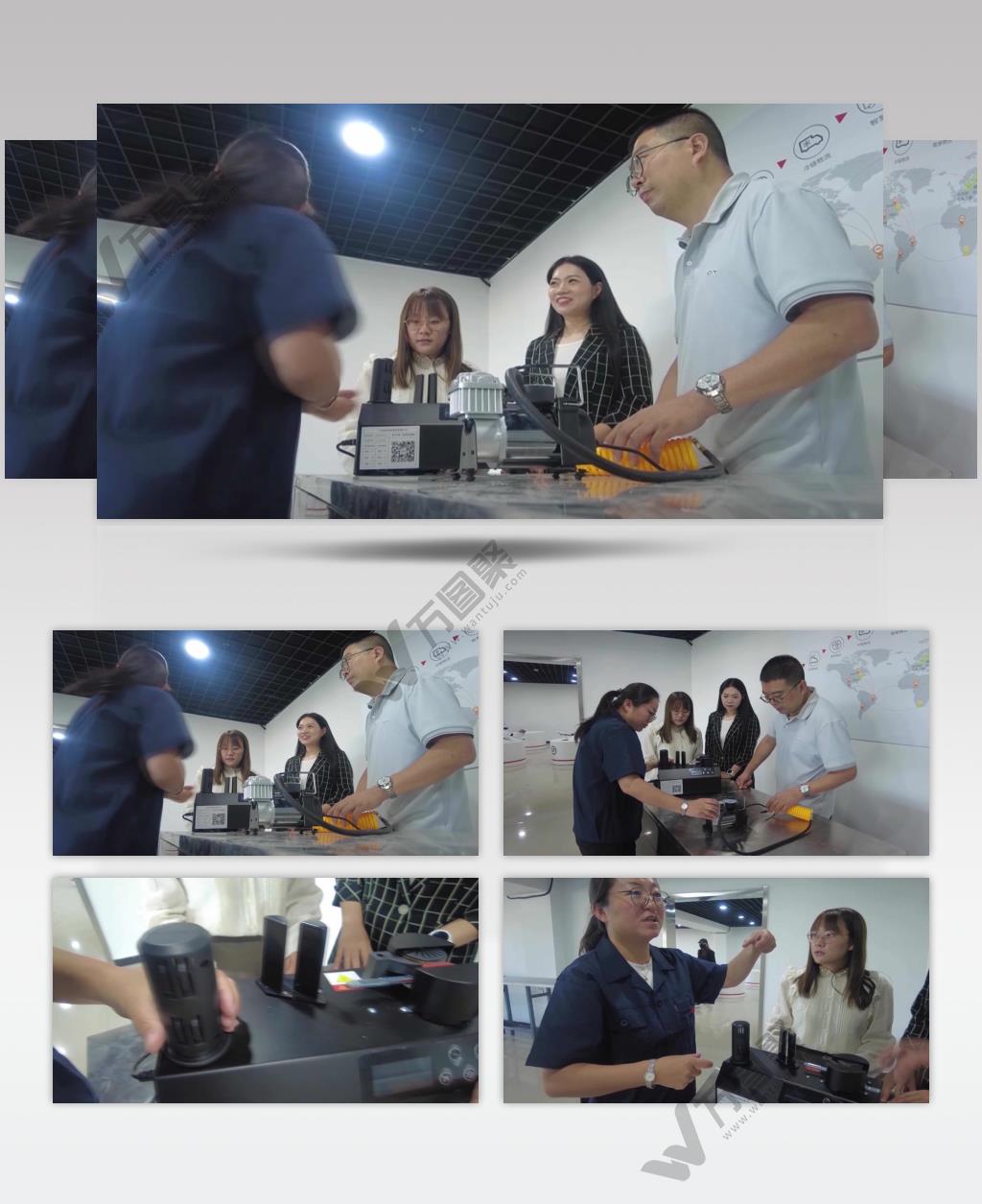 技校老师讲解气泵充气原理