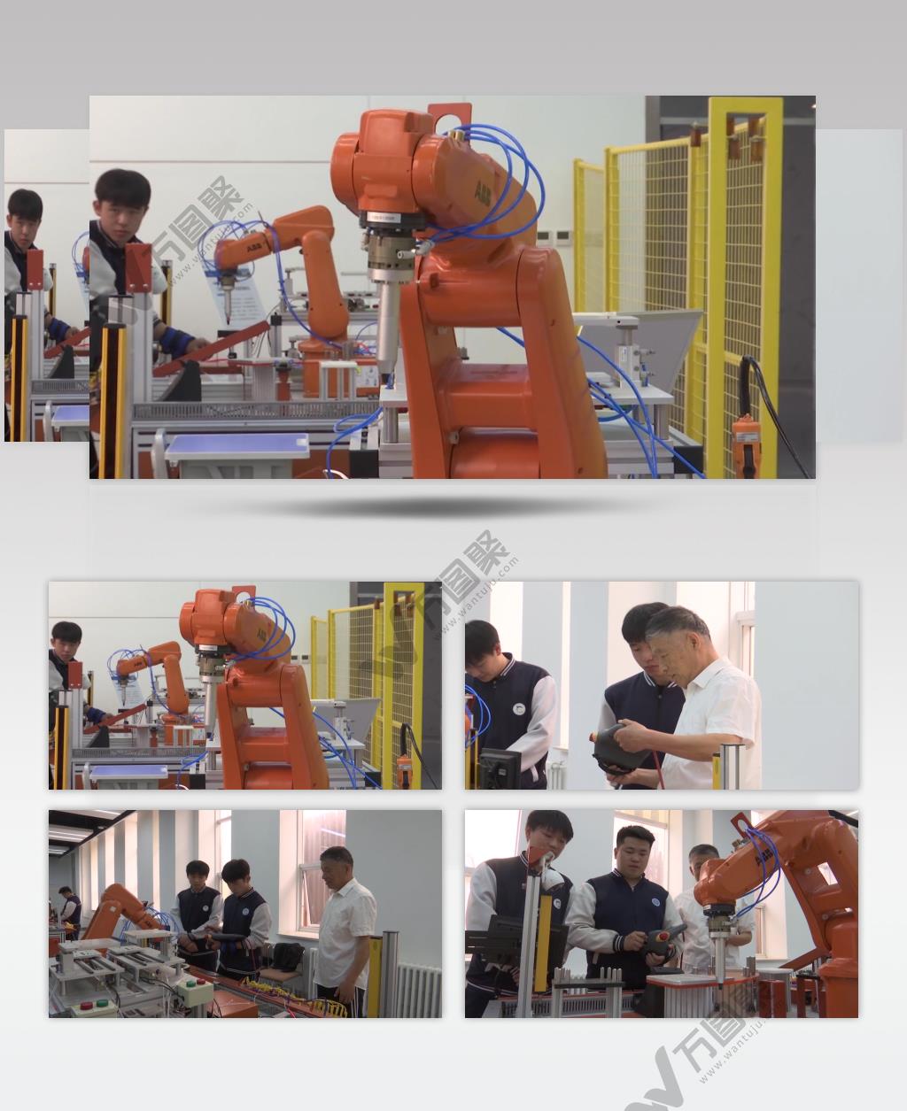 信息学院学生学习遥感技术三D打印