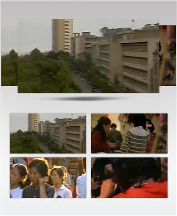 90年代城市景观温州