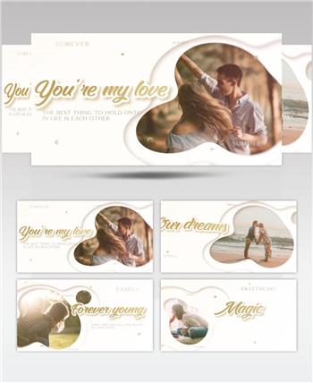 AE 16878 浪漫照片幻灯片 ae素材源文件