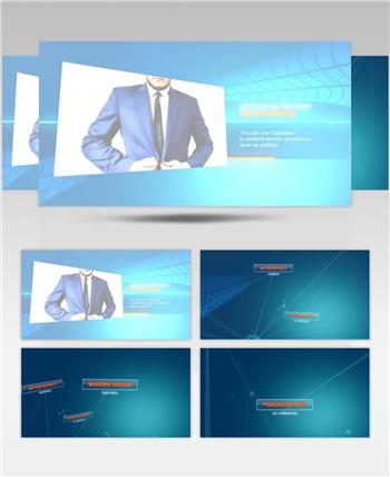 AE 15121 智能商业展示 ae素材