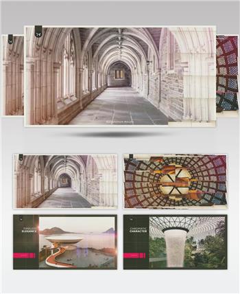 AE 17153 建筑幻灯片 ae素材源文件