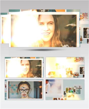 AE 15912 照片幻灯片 ae素材源文件