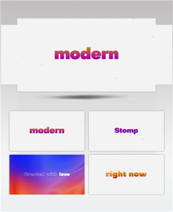 15564 节奏彩色片头