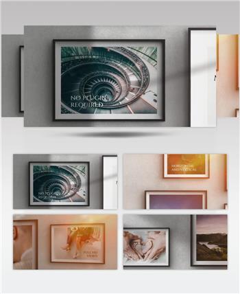 AE 16939 简洁幻灯片 ae素材源文件