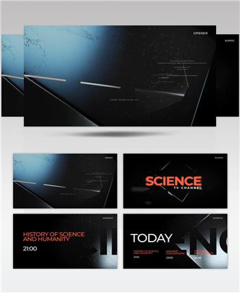 ae 17124 科技栏目设计 高科技模版ae素材
