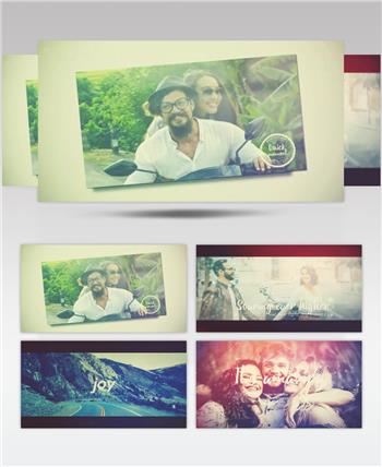 AE 15815 照片幻灯片 ae素材源文件