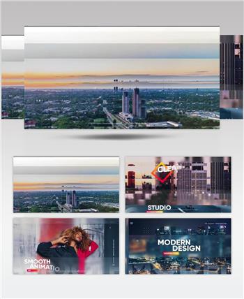 17071 优雅现代风格片头