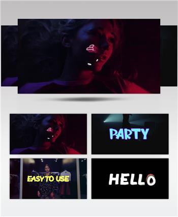 AE 15255 活力标题展示