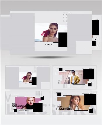 15572 简洁时尚片头