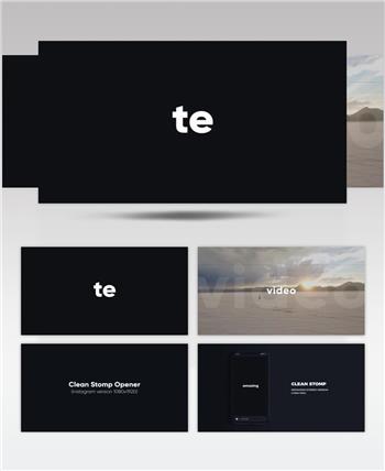 17170 简洁节奏片头