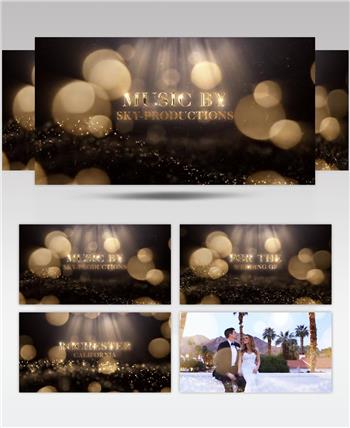 AE 16429 结婚视频展示 ae素材源文件