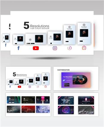 AE 15957 音频可视化 ae素材源文件